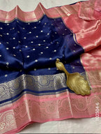 Dupion Silk Zari Designer Work Banarasi Saree