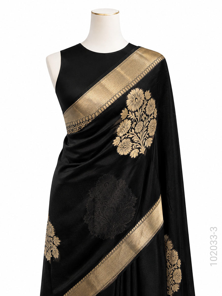 Kora Organza Zari Work Designer Banarasi Saree