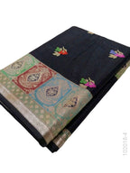 Mashru Silk Resham and Zari Work Designer Banarasi Saree