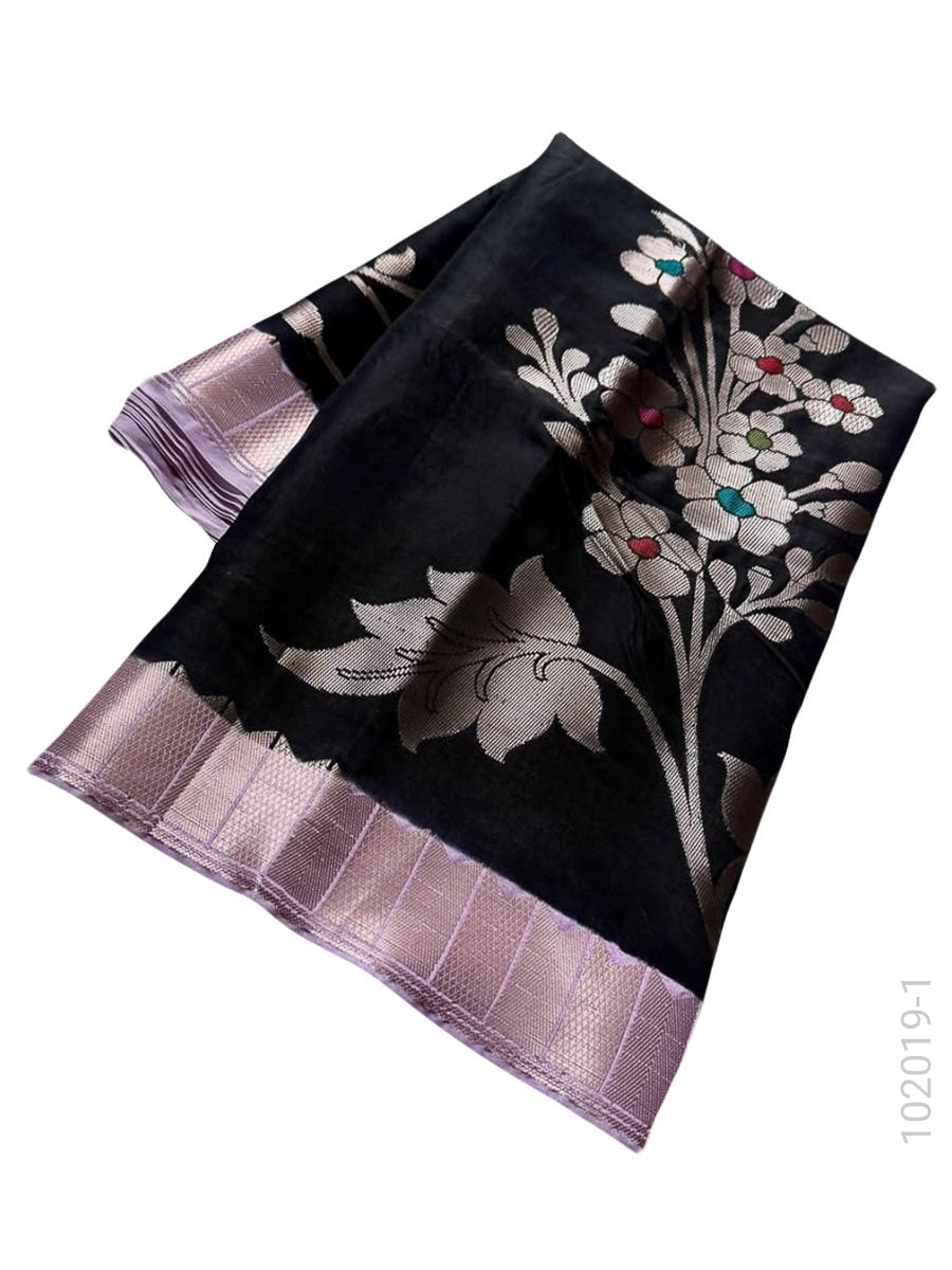Soft Silk Zari Work Designer Banarasi Saree