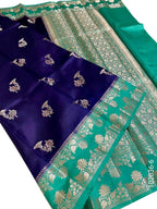 Dupion Silk Designer Banarasi Saree