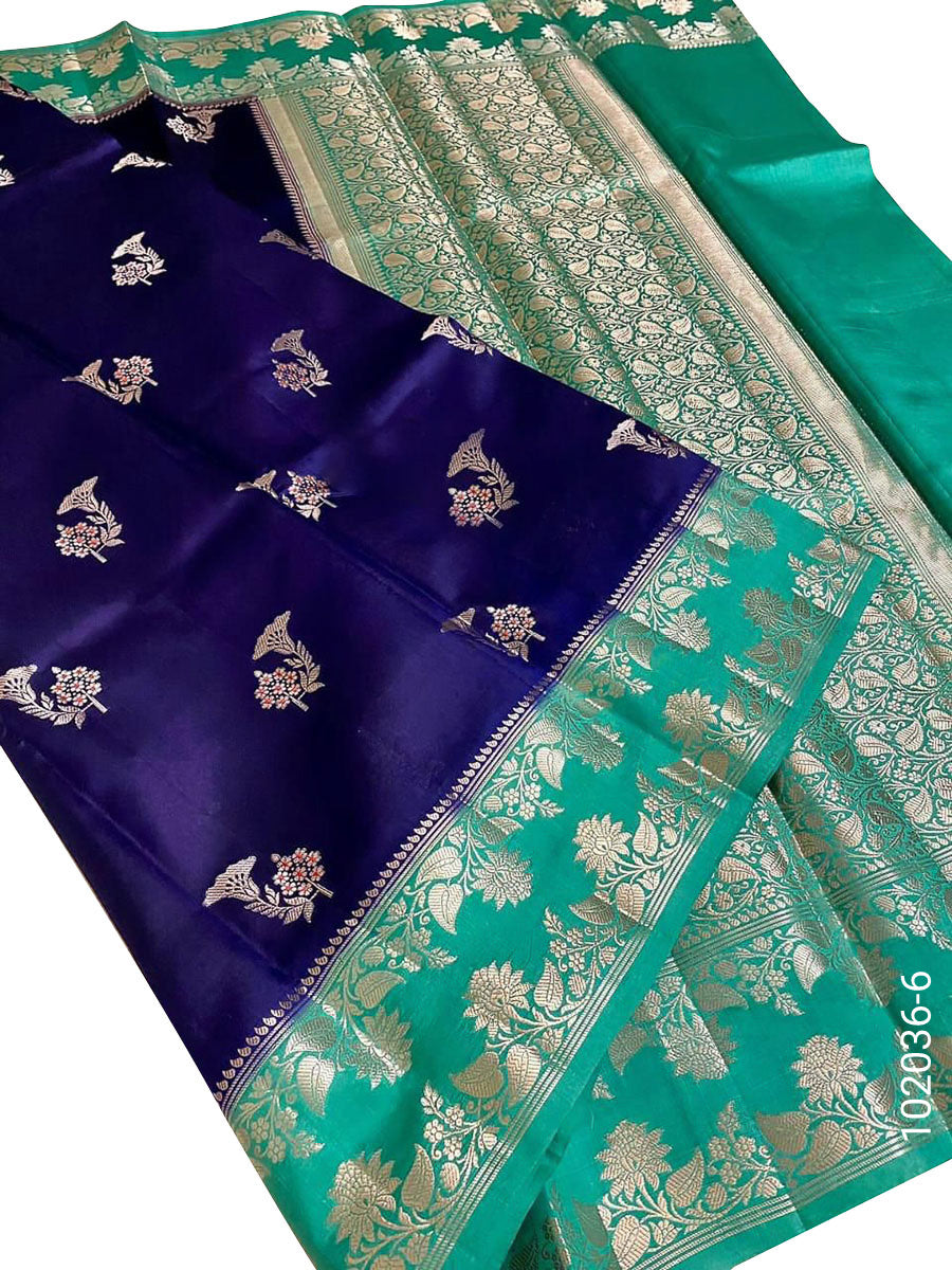 Dupion Silk Designer Banarasi Saree