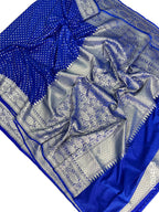 Georgette Zari Work Buti Banarasi Saree