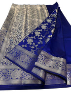 Katan Silk Zari Work Designer Banarasi Saree