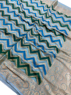Katan Silk Rangkat Work Designer Banarasi Saree