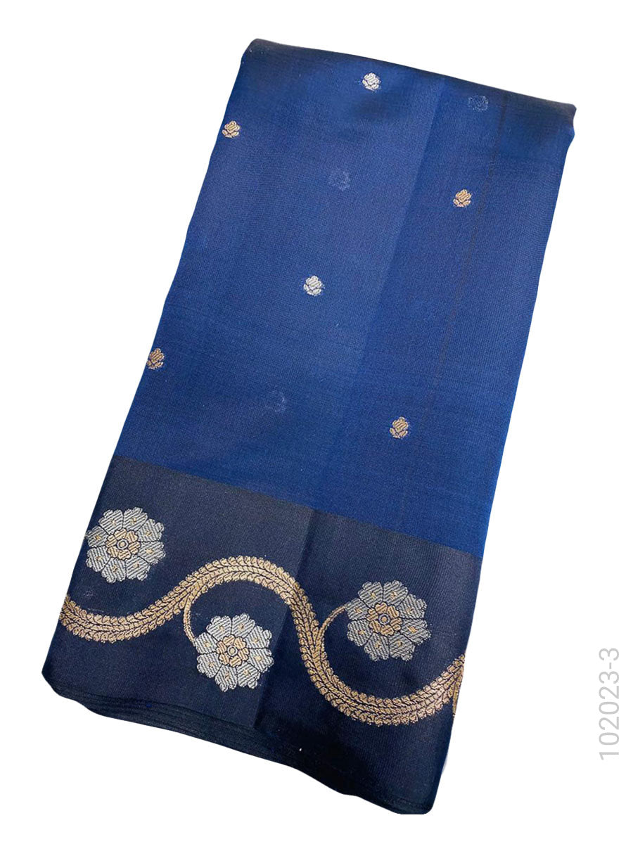 Katan Silk Zari Work Designer Banarasi Saree