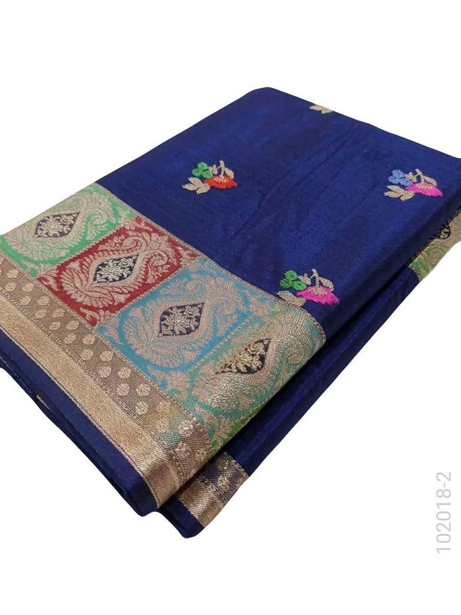 Mashru Silk Resham and Zari Work Designer Banarasi Saree
