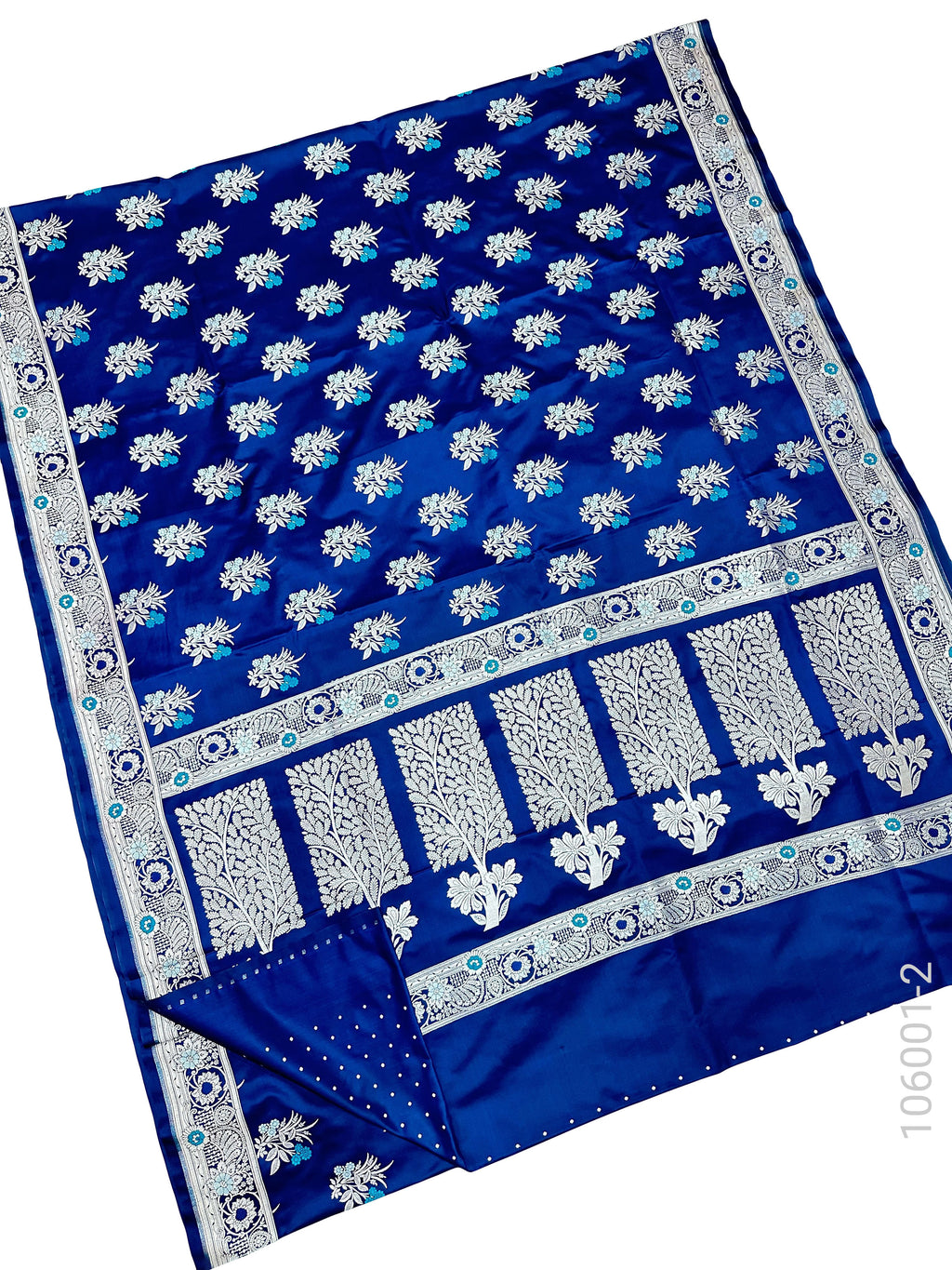 Mashru Silk Resham and Zari Jaal Work Banarasi Saree