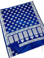 Mashru Silk Resham and Zari Jaal Work Banarasi Saree
