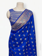 Soft Silk Resham and Zari Work Buti Banarasi Saree