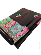 Mashru Silk Resham and Zari Work Designer Banarasi Saree