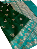 Dupion Silk Designer Banarasi Saree