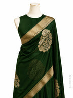 Kora Organza Zari Work Designer Banarasi Saree