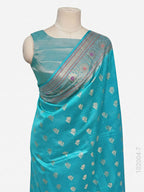Soft Silk Resham and Zari Work Buti Banarasi Saree