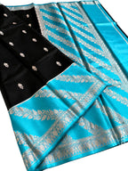 Soft Silk Zari Work Designer Banarasi Saree