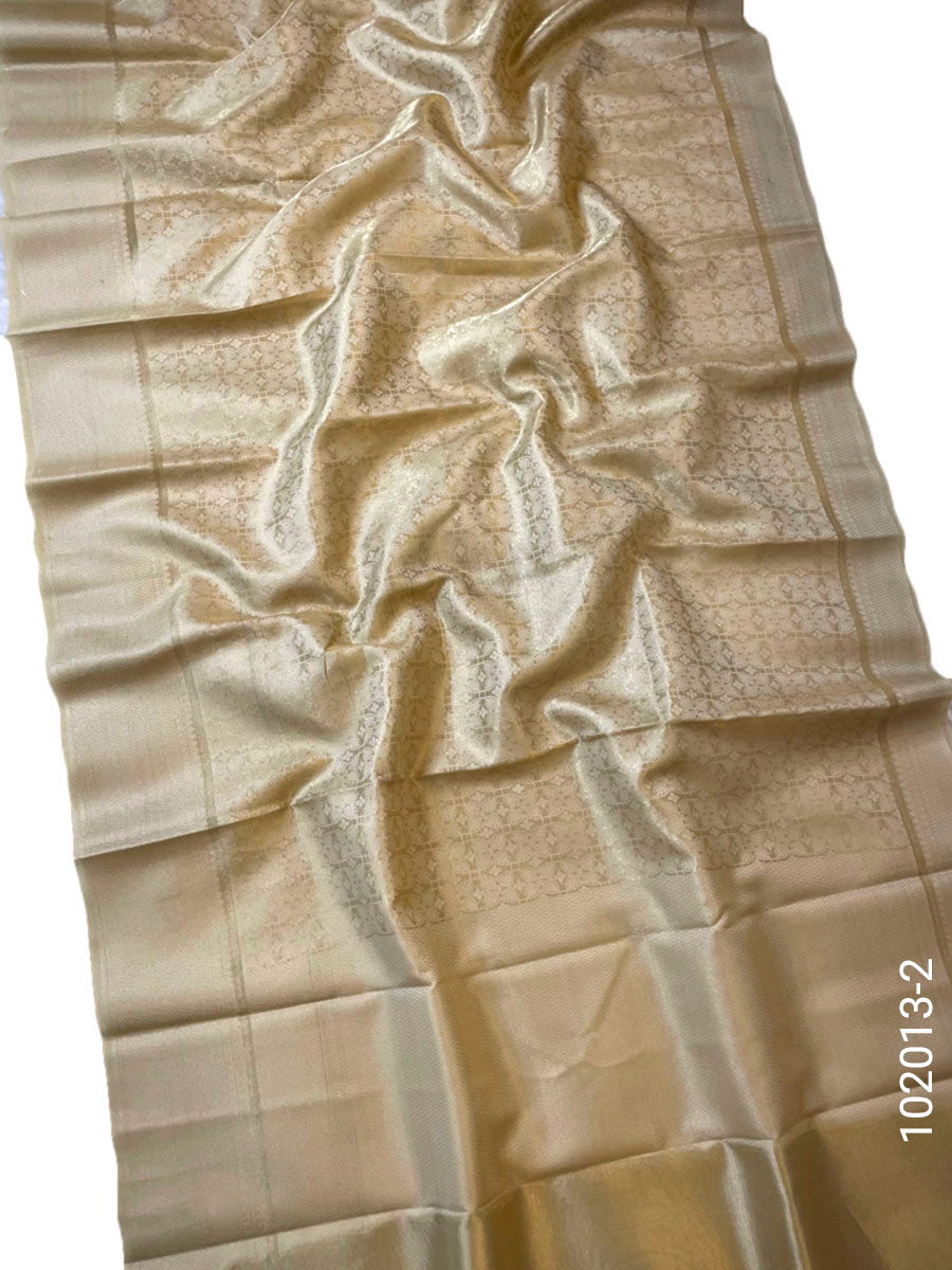Art Silk Zari Work Jamdani Banarasi Saree