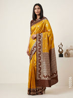 Dupion Silk Designer Banarasi Saree