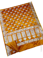 Mashru Silk Resham and Zari Jaal Work Banarasi Saree