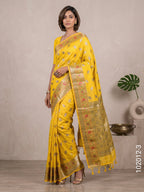 Soft Silk Resham and Zari Work Buta Banarasi Saree