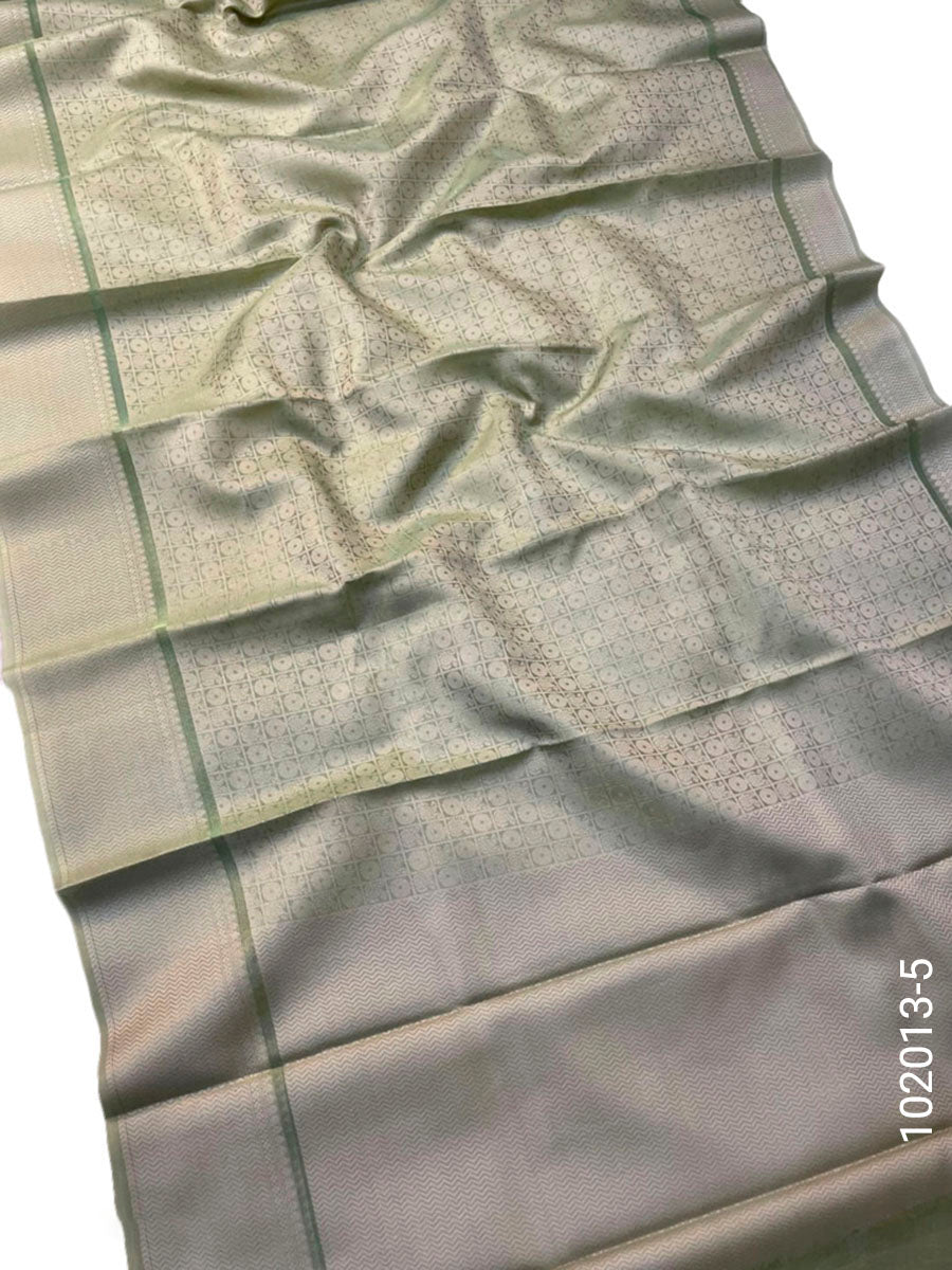 Art Silk Zari Work Jamdani Banarasi Saree