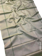 Art Silk Zari Work Jamdani Banarasi Saree