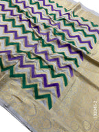 Katan Silk Rangkat Work Designer Banarasi Saree