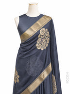 Kora Organza Zari Work Designer Banarasi Saree