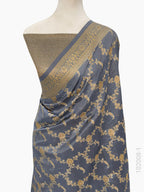 Soft Silk Zari Work Jaal Banarasi Saree