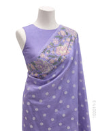 Kora Organza Embroidery Work Designer Banarasi Saree