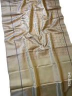 Art Silk Zari Work Jamdani Banarasi Saree