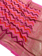 Katan Silk Rangkat Work Designer Banarasi Saree