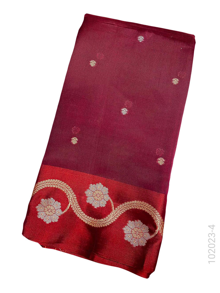 Katan Silk Zari Work Designer Banarasi Saree