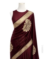 Kora Organza Zari Work Designer Banarasi Saree