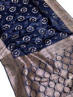 Mashru Silk Zari Work Designer Banarasi Saree