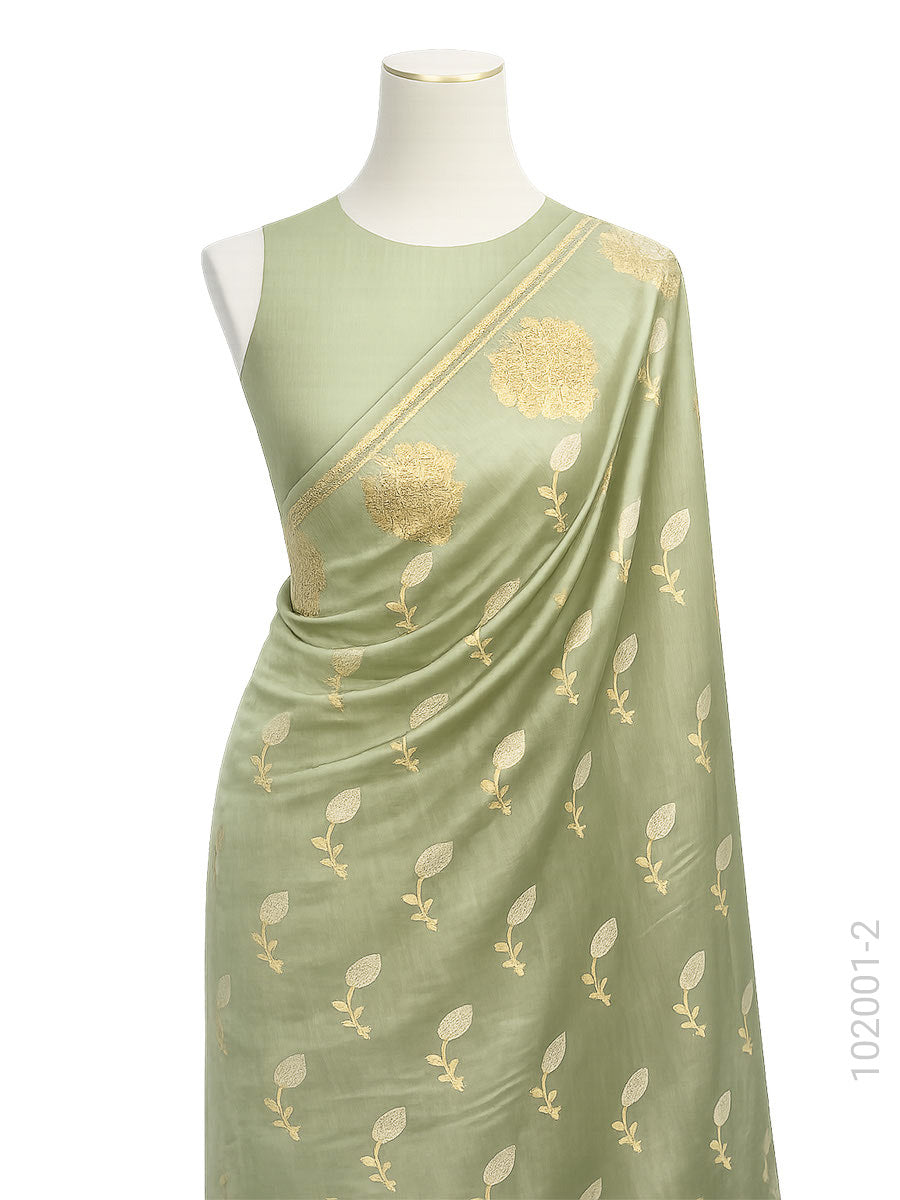 Soft Silk Zari Work Designer Banarasi Saree
