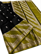 Soft Silk Zari Work Designer Banarasi Saree