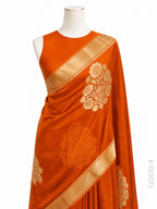 Kora Organza Zari Work Designer Banarasi Saree