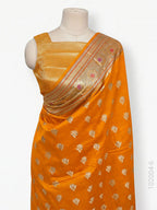 Soft Silk Resham and Zari Work Buti Banarasi Saree
