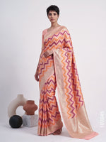 Katan Silk Rangkat Work Designer Banarasi Saree