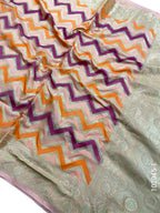 Katan Silk Rangkat Work Designer Banarasi Saree