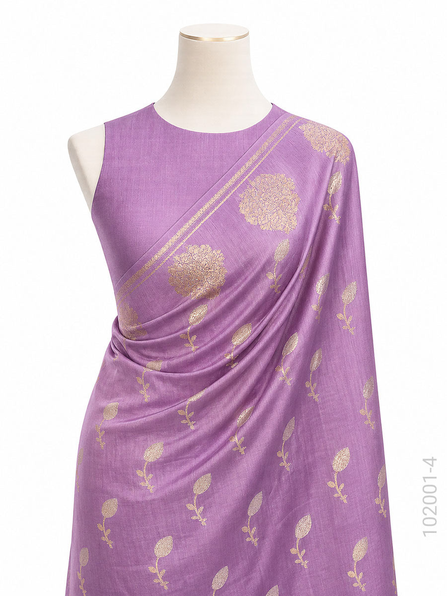 Soft Silk Zari Work Designer Banarasi Saree