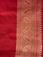 Katan Silk Zari Work Jaal Banarasi Saree
