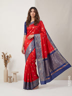 Dupion Silk Zari Buti Work Banarasi Saree