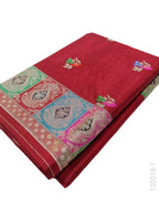 Mashru Silk Resham and Zari Work Designer Banarasi Saree