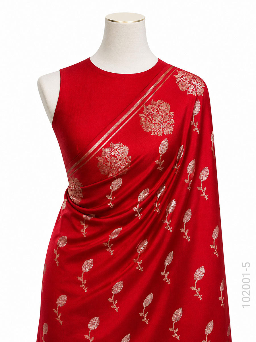 Soft Silk Zari Work Designer Banarasi Saree