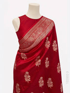Soft Silk Zari Work Buta Banarasi Saree