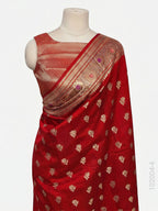 Soft Silk Resham and Zari Work Buti Banarasi Saree
