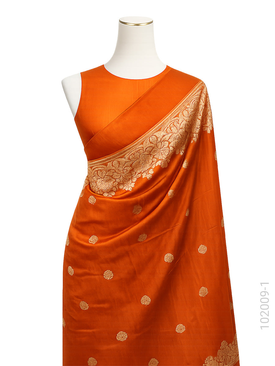 Soft Silk Zari Work Designer Banarasi Saree