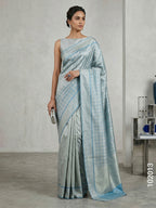 Art Silk Zari Work Jamdani Banarasi Saree