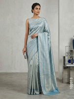 Art Silk Zari Work Jamdani Banarasi Saree